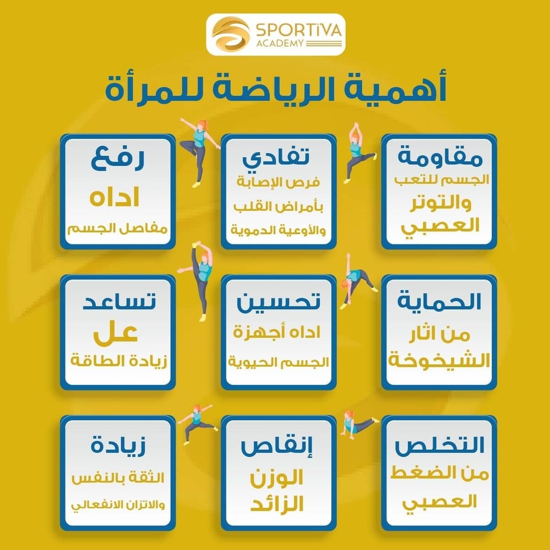 اهمية الرياضة للمراة